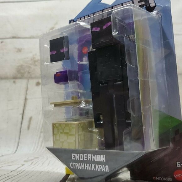 Mattel Mojang Minecraft Comic Maker Action Figure Enderman GCC23 - Picture 8 of 12